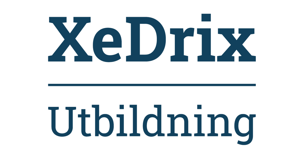 XeDrix Utbildning 